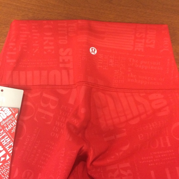 SOLD Lululemon 20Y High Rise Wunder Under Tights - Picture 3 of 4